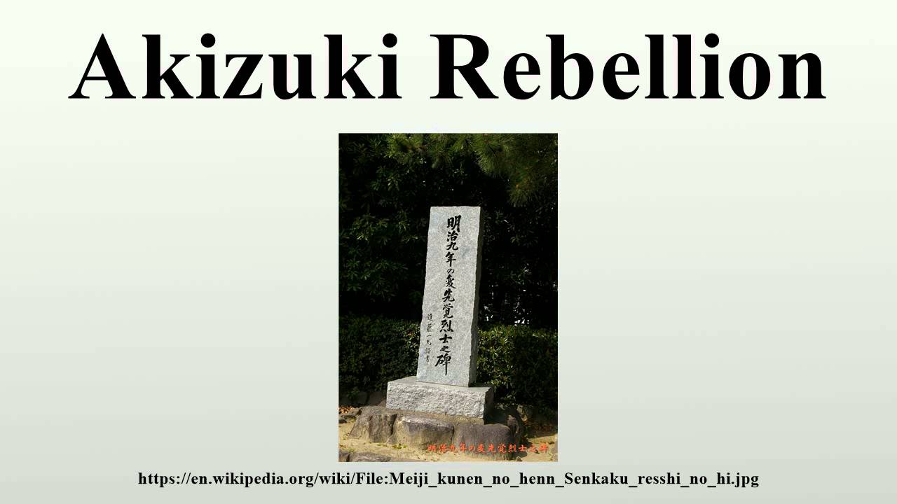 Akizuki Rebellion