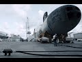 Chantier de réparation du sous-marin Perle (vidéo Naval Group)