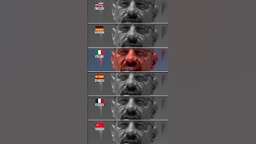 Thumbnail of "You're God damn right" in different languages #breakingbad