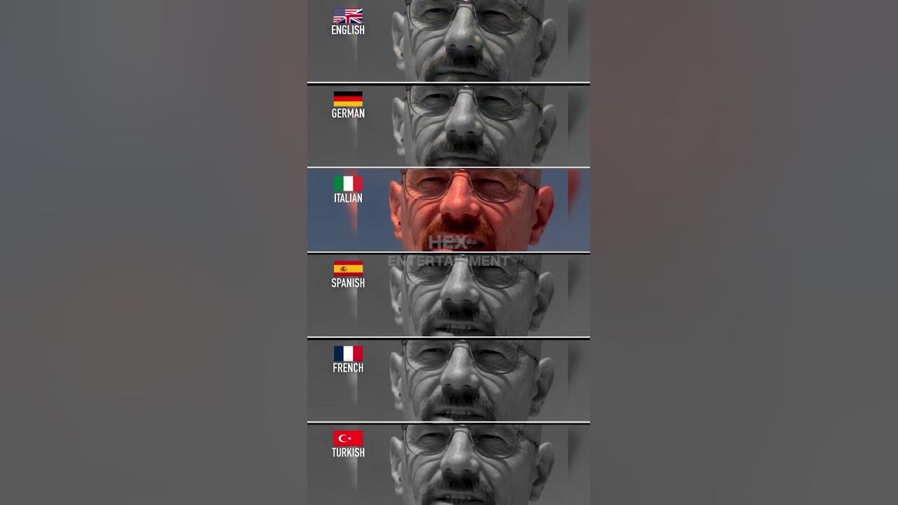 "You're God damn right" in different languages #breakingbad "You're God damn right" in different languages #breakingbad