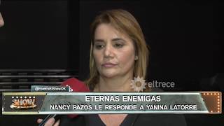 Nancy Pazos banca a Pampita y le responde a Yanina Latorre