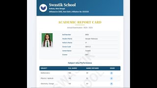 Publish School Results Instantly – Dynamic Marksheet Web App Using Google Apps Script