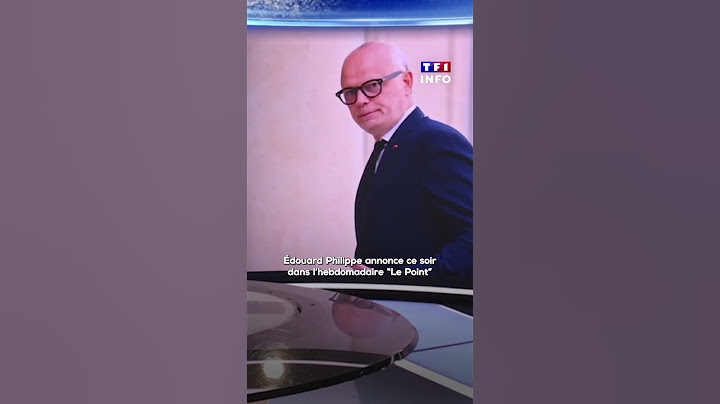 Édouard Philippe se déclare candidat à "la prochaine élection présidentielle"