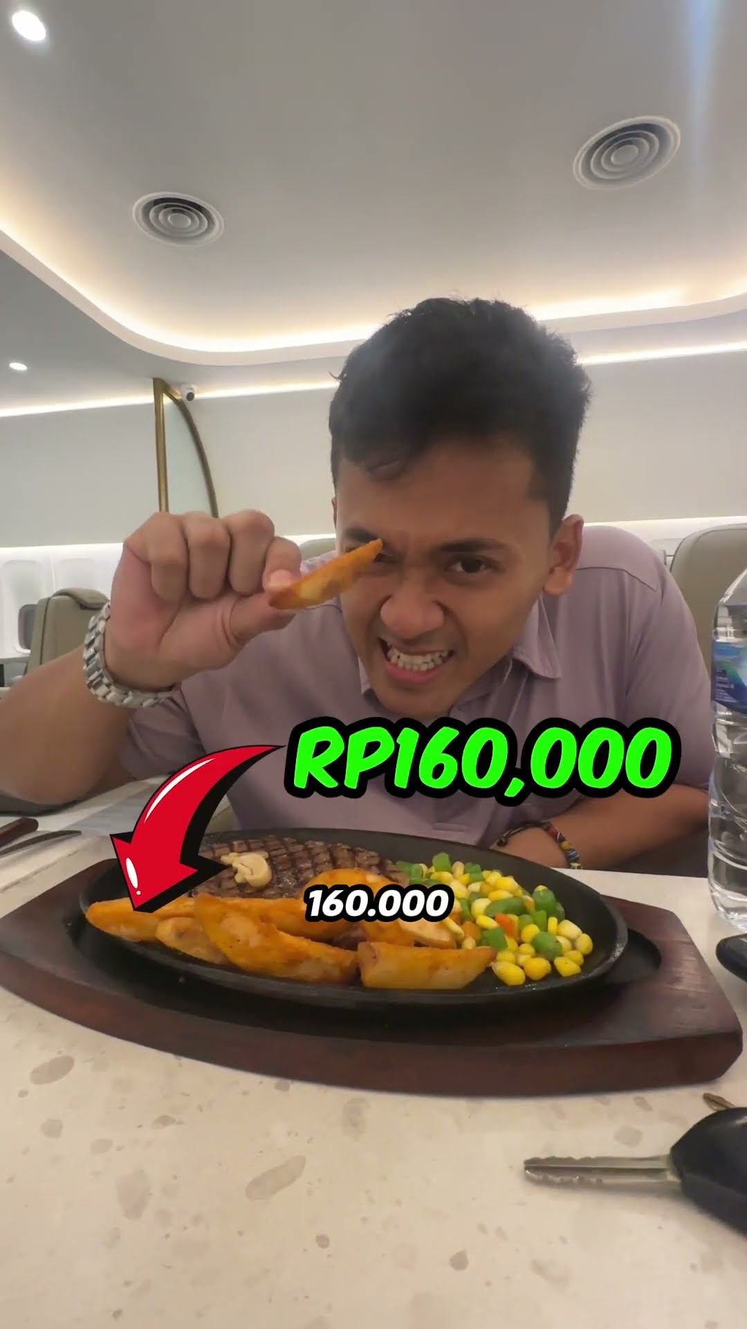 Kira-Kira Makanan Pesawat apa Yang Paling Murah?
