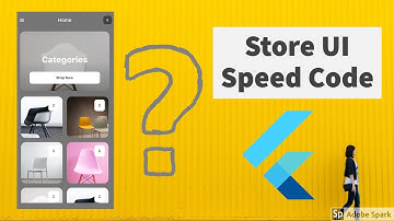 Flutter | UI Speed Code | Store Management 🔥