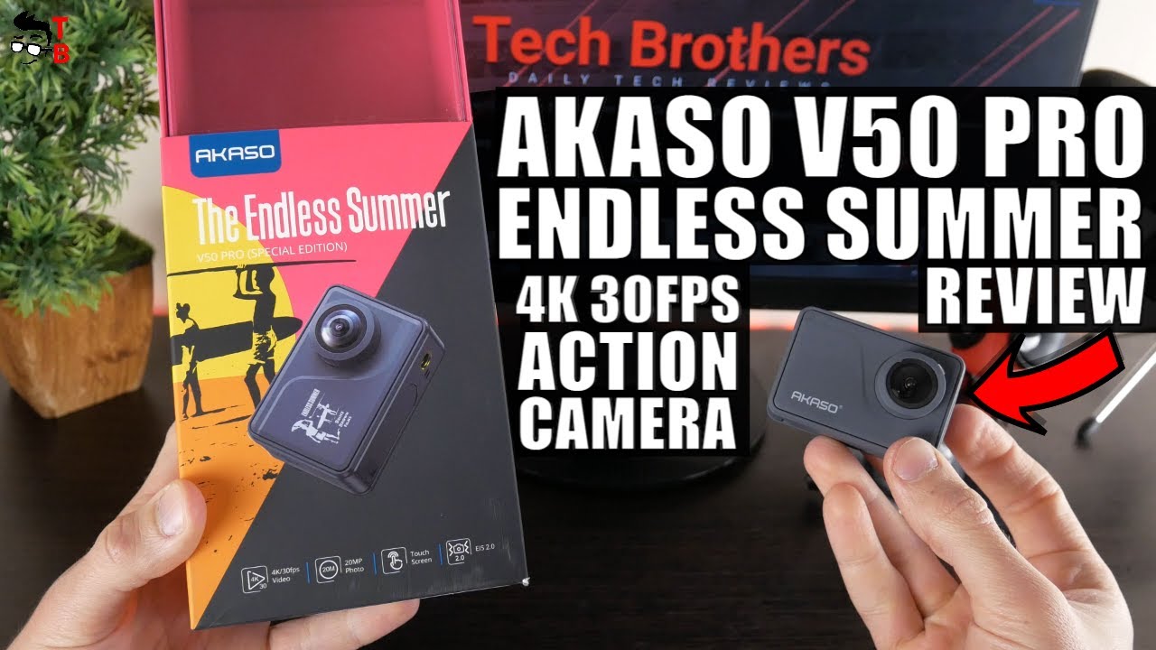 AKASO V50 Pro Action Camera Unboxing » JaypeeOnline