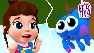 Little Miss Muffet | Kids Songs and Nursery Rhymes | Hello Tiny