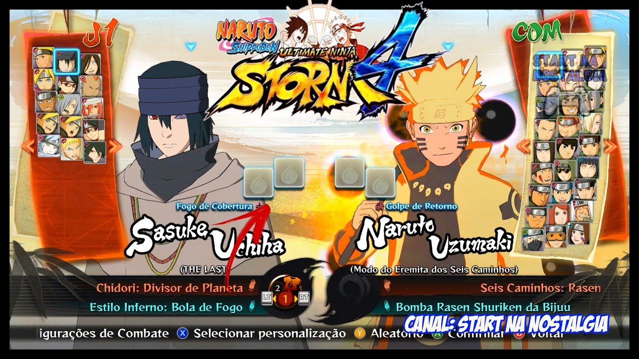 Naruto Shippuden Ultimate Ninja Storm 4 Ps4 Psn dublado