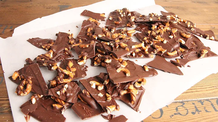 3 Ingredient Sea Salted Chocolate Pretzel Bark | Episode 1211