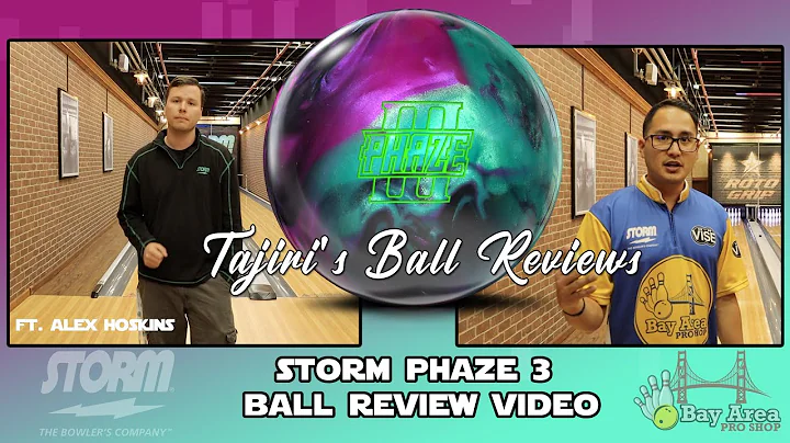 Storm Phaze 3 Ball Review by Joshua Tajiri ft. Ale...