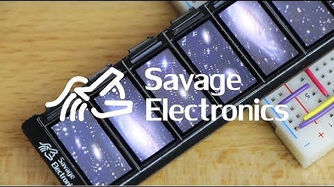 First Impressions - Raspberry Pi PICO ( Display Array 480x160 )