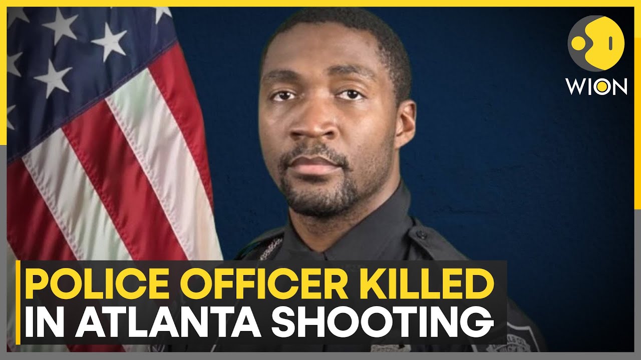 Police Officer Killed in Atlanta Shooting | Suspect Opens Fire During ...