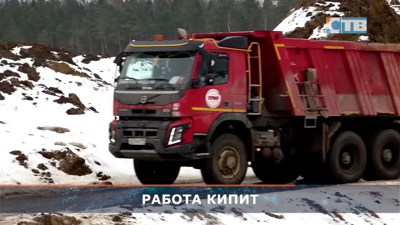 20.02.2023 Работы на строительной площадке 3, 4 блоков ЛАЭС-2.