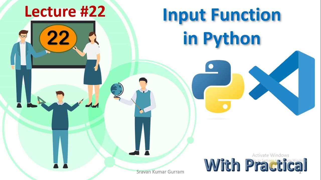 22 Input Function In Python YouTube 22 Input Function In Python YouTube
