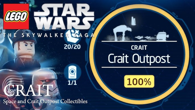 CRAIT 100% LEGO STAR WARS THE SKYWALKER SAGA 