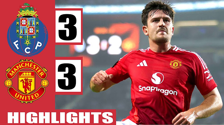 FC Porto vs Manchester United (3-3) All Goals & Extended Highlights | UEFA Europa League 2024