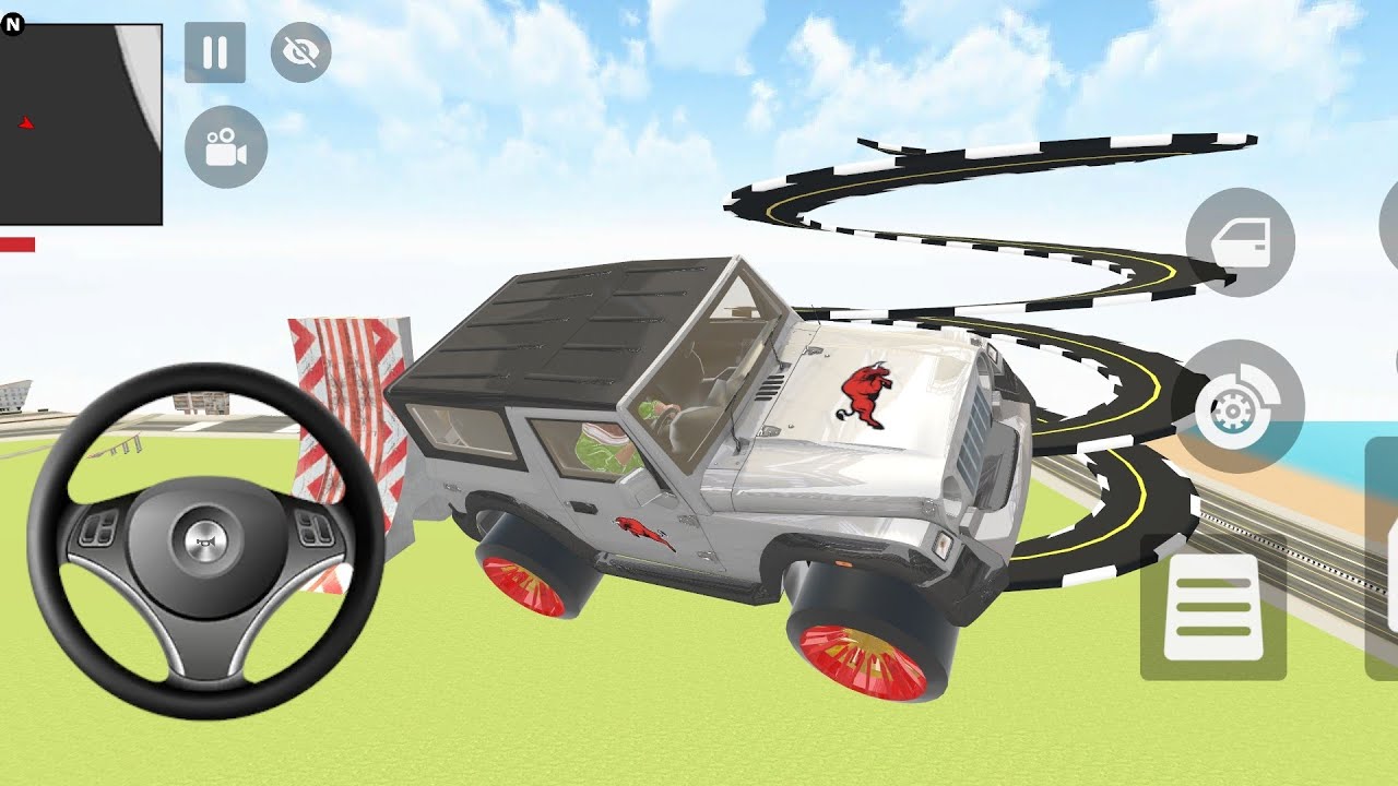 Franklin Purchase New Modified Thar Car More BikePolice Car indian Theaft Auto Simulator Game video 