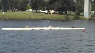 Rowing fail  quad flips!!