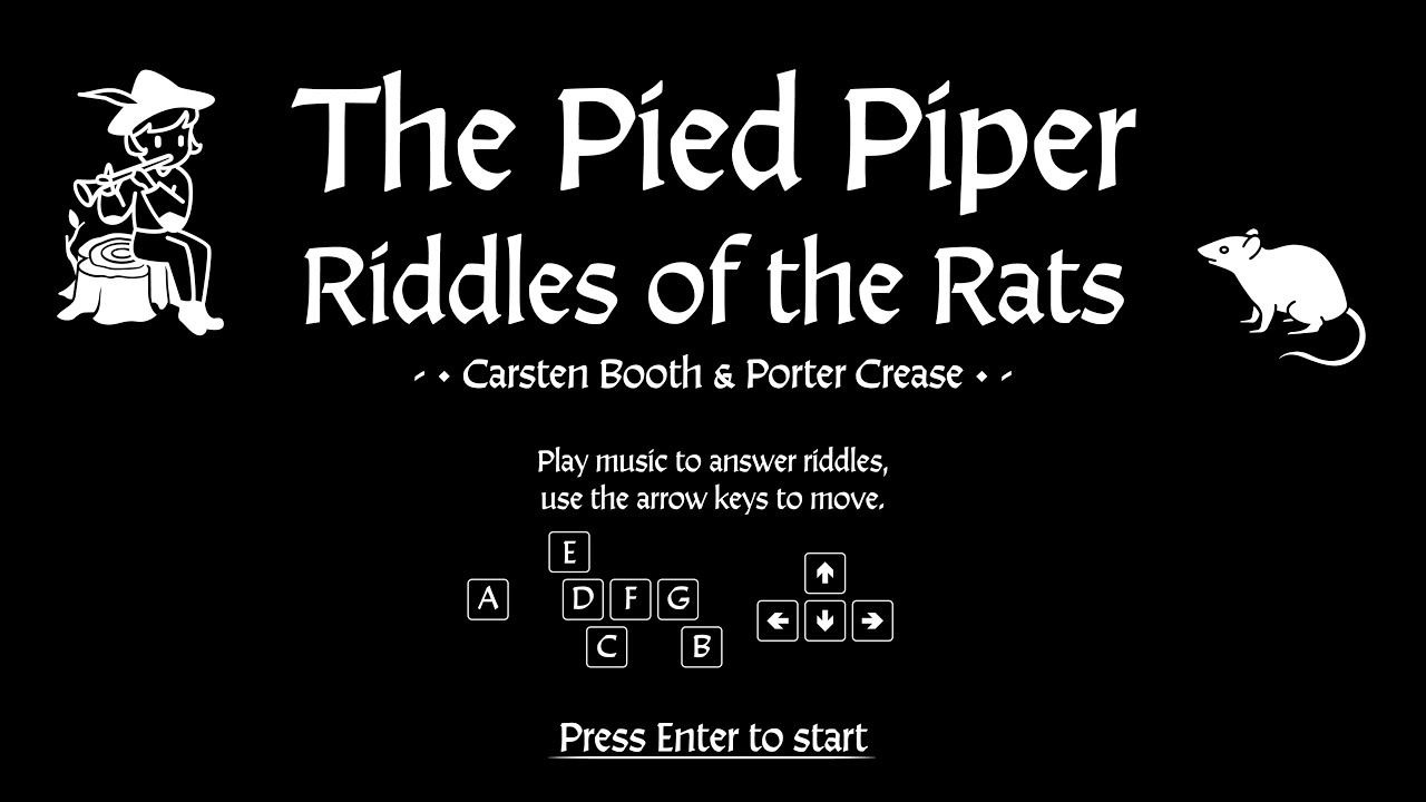Pied Piper- Riddle of the Rats Walkthrough - YouTube