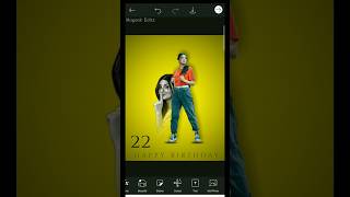 Happy Birthday Photo Editing PicsArt #photoediting #picsart #edit #shortsviral
