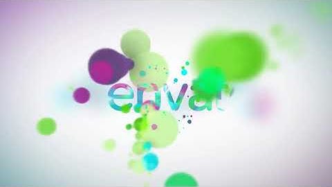 Minimal Particles Logo Intro | Template to make an intro for youtube videos
