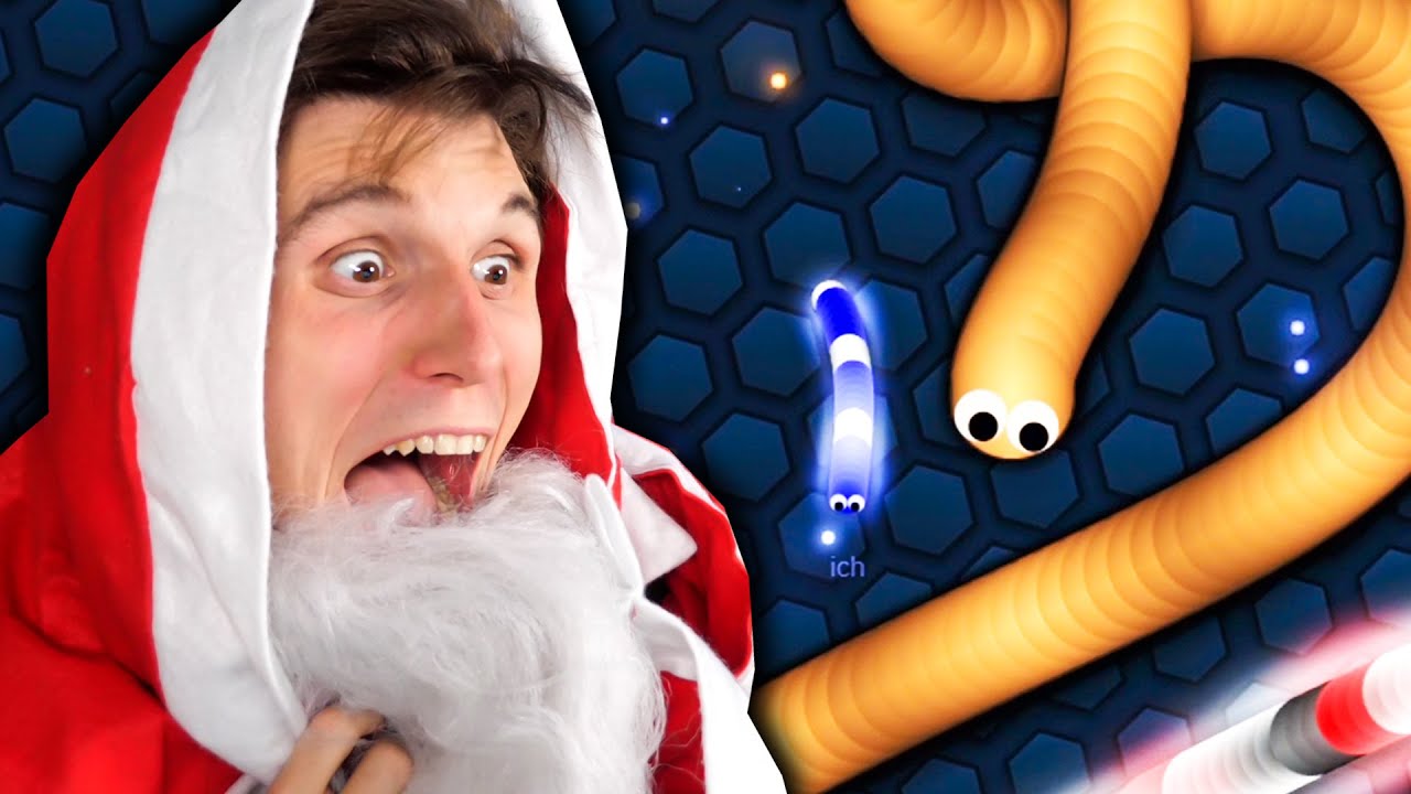 NEUER REKORD VOM WEIHNACHTSMANN | Slither.IO