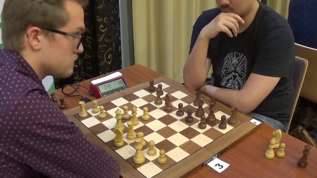 GM Alexander Fier - Holvason Juri, Pirc defense, Rapid chess 