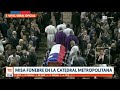 Así se desarrolló la misa fúnebre del expresidente Sebastián Piñera