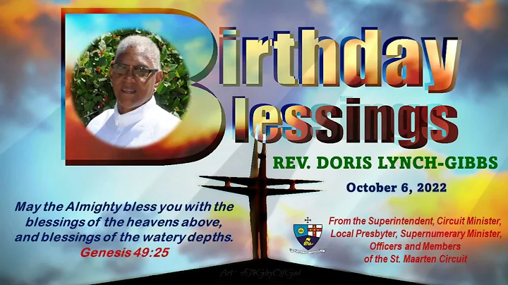 Birthday Blessings to Rev  Doris Lynch Gibbs