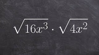 Learn How to Simplify Two Radical Expressions and Then Multiply Them