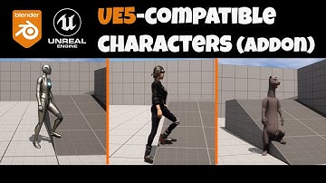[Blender addon] Rig any character with the UE5 Manny/Quinn skeleton
