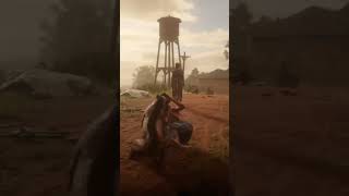 playing as caugar in red dead redemption 2 #short #youtube #ytshorts #reddeadredemtion2