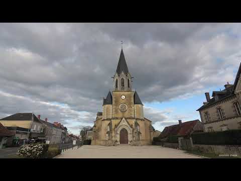 [4K] Walking in Vendoeuvres, Indre, FRANCE