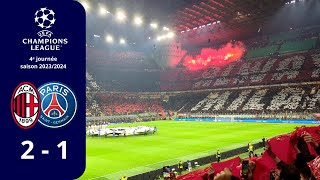 🔴⚫AC MILAN 2-1 PARIS SG🔴🔵 [07/11/23] : Ambiance hostile à SAN SIRO ! 👿🇮🇹 (J4 LDC 23/24)