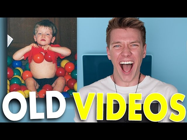 Reacting to Old Videos | Collins Key class=