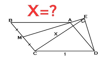 Find X | Nice geometry problem | Math Olympiad