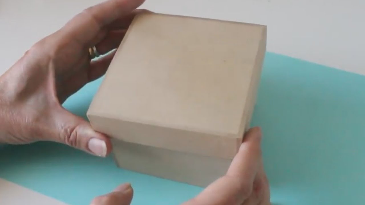 Rudyard Kipling ancla Convocar 😊Cajas decoradas 🌼Cómo decorar cajas - Manualidades fáciles - Arte en  casa - YouTube