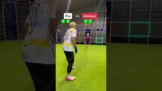 Who is better? 😎#football #soccer #footbot #pro #amateur