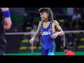 Arshia HADDADI (IRI) vs Christian Aaron CASTILLO (USA) FS48kg World championships U17