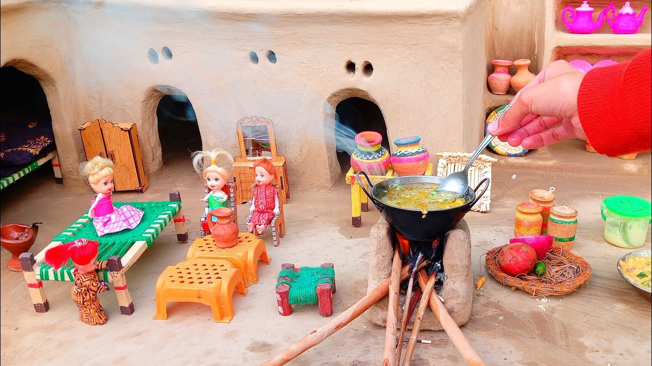 Miniature Pakora Recipe | Crispy Pakora Recipe | Miniature Cooking | 