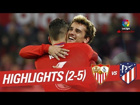 Resumen de Sevilla FC vs Atlético de Madrid (2-5)