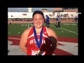 A-C's Avree Wright defends her Class AA shot put title (39-4.75). #D3Meet
