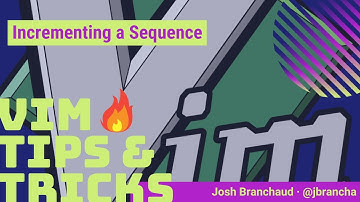 Incrementing a Sequence | Vim 🔥 Tips and Tricks