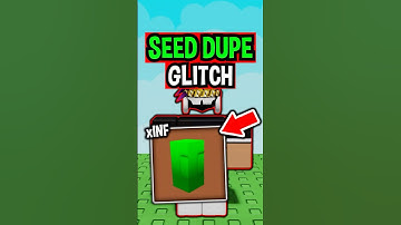 Crazy SEED DUPE GLITCH in Roblox Grow a Garden..