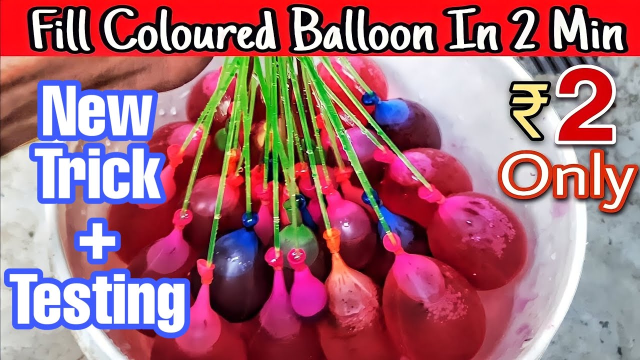 holi water balloons