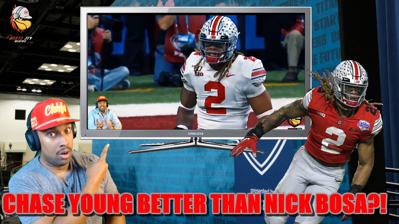 MUT 20 COMBINE PREDICTIONS!!! Chase Young Better than Nick Bosa?!?! Chase Young Highlight/ Reaction