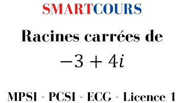 Déterminer les racines carrées d