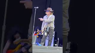 Jeff Beck & Johnny Depp in Bergen, Norway. July 3.2022. DoubleDose concert :)