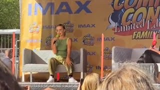 Millie Bobby Brown at German comic con (from tiktok: @alischa) part 1