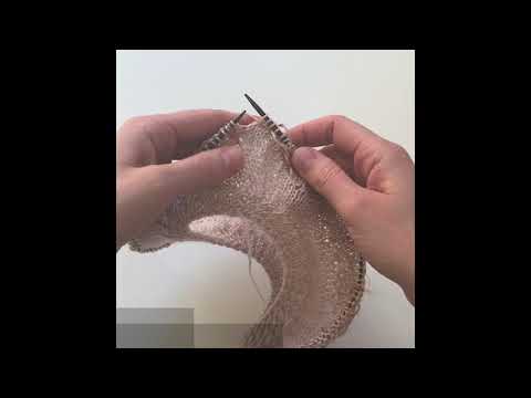 Unwind Knitwear Tutorials: Blossoming Sweater Detail 1